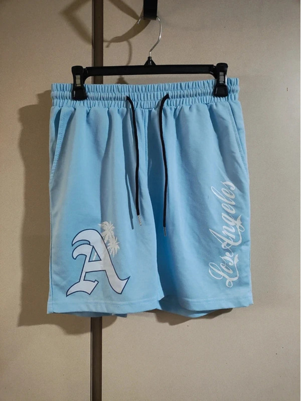 Los Angeles A blue shorts size S